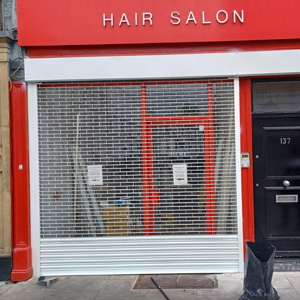 Secured Business Shutter
